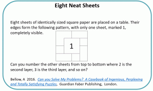 Eight Neat Sheets